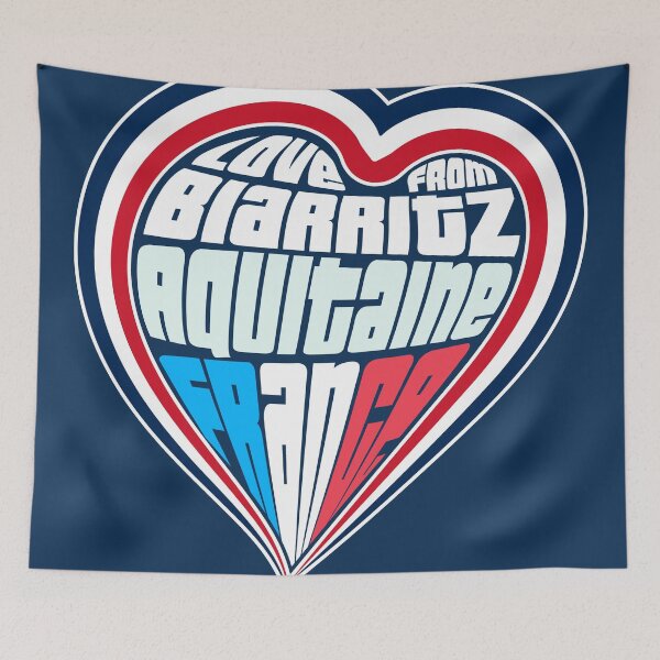 Item preview, Biarritz City of France Doodle Art designed and sold by Witty Shirts.