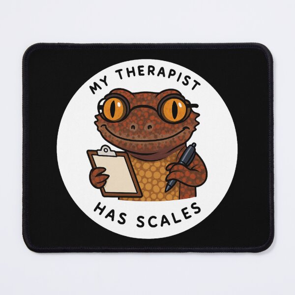 Item preview, My Therapist Has Scales | Gargoyle Gecko Therapist designed and sold by Wander-made Wonders .