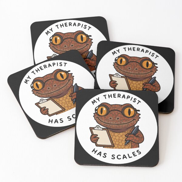 Item preview, My Therapist Has Scales | Gargoyle Gecko Therapist designed and sold by Wander-made Wonders .