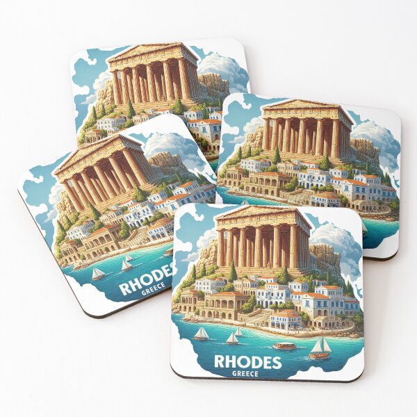 Item preview, Ancient History Rhodes Greece designed and sold by vectcd.