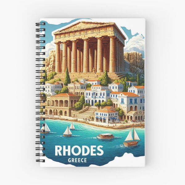 Item preview, Ancient History Rhodes Greece designed and sold by vectcd.