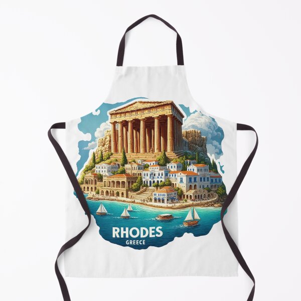 Item preview, Ancient History Rhodes Greece designed and sold by vectcd.
