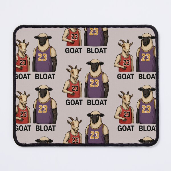 Item preview, GOAT V BLOAT - MJ V LBJ designed and sold by Animal Magnetism.