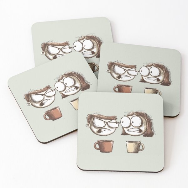 Item preview, Two mugs, quarreling. designed and sold by Newrealis.