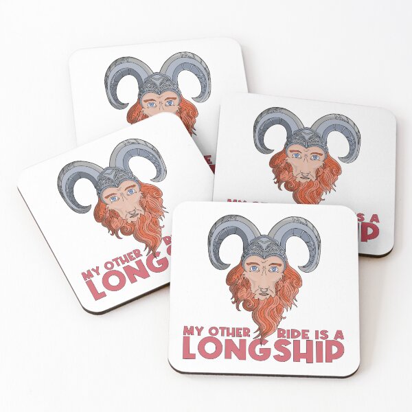 Item preview, My Other Ride Is a Longship Viking Design designed and sold by shopdiego.