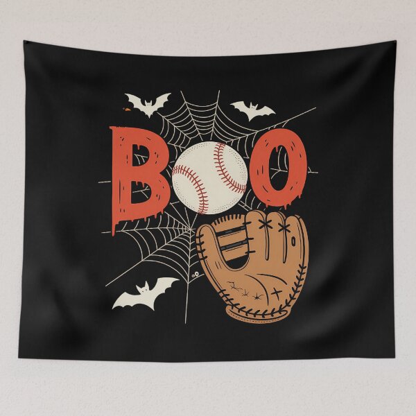 Item preview, Halloween Baseball Boo designed and sold by brynatshop.