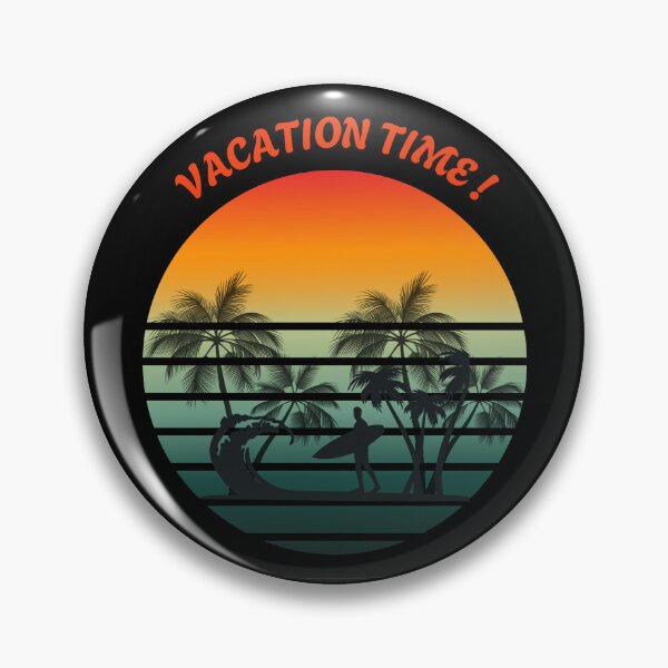 Item preview, Vacation Time! Chill out time, t-shirt for men who loves surfing designed and sold by Chic-Attire.