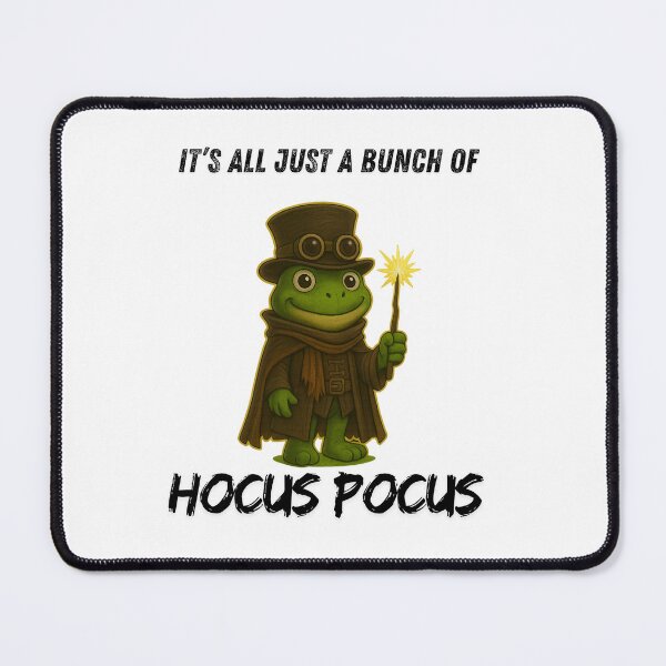 Item preview, Wizard Frog and Hocus Pocus designed and sold by TheFrogPunk.