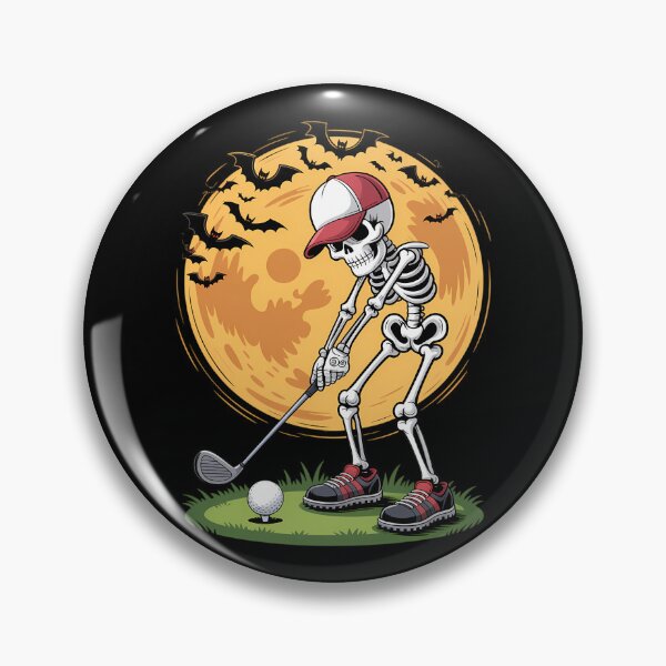 Item preview, Halloween Golf Skeleton Golfer Funny Halloween Golfing designed and sold by brynatshop.