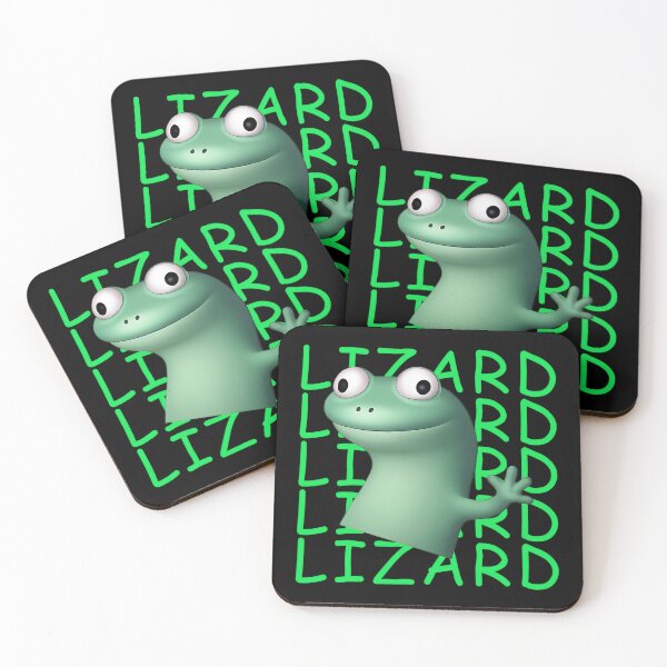 Item preview, Lizard Lizard Lizard – Funny Cartoon Gecko Meme Design designed and sold by DamianRoy88.