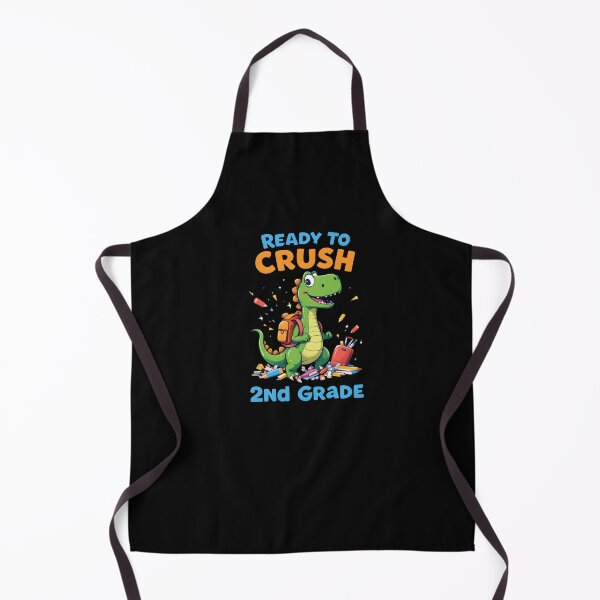 Item preview, Ready to Crush 2nd Grade Dinosaur School Design designed and sold by Dazzle-Sizzle.