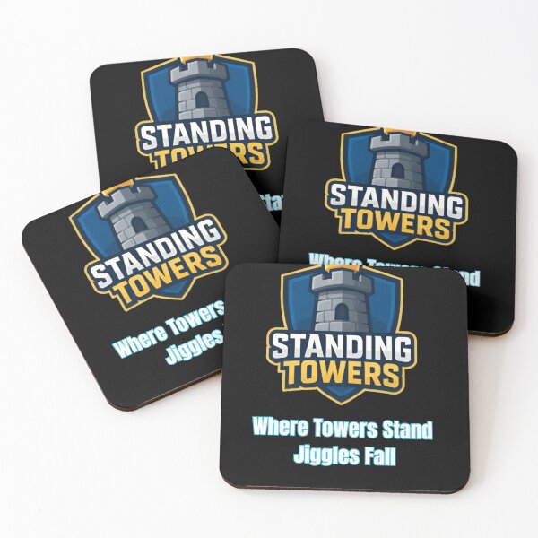 Item preview, Standing Towers "Where Towers Stand Jiggles Fall" designed and sold by ExtraEpicElixir.