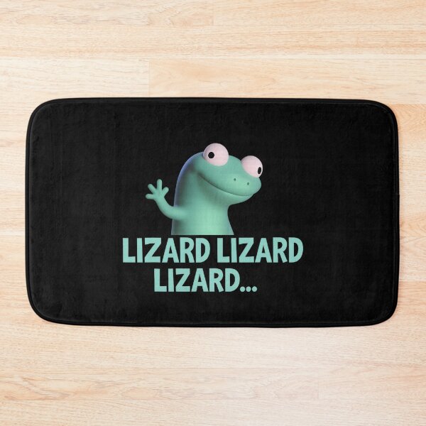 Item preview, Lizard Lizard Lizard – Funny Cartoon Gecko Meme Minimalist Design designed and sold by DamianRoy88.