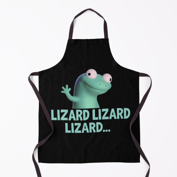Item preview, Lizard Lizard Lizard – Funny Cartoon Gecko Meme Minimalist Design designed and sold by DamianRoy88.