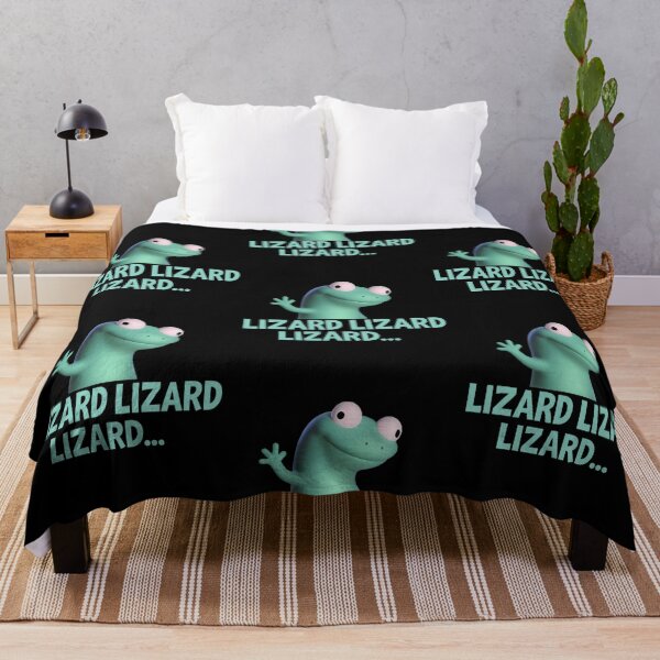 Item preview, Lizard Lizard Lizard – Funny Cartoon Gecko Meme Minimalist Design designed and sold by DamianRoy88.