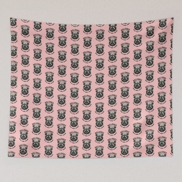 Item preview, Fierce Bulldog Head with Spiked Collar – Drool Snore Conquer | Humorous Dog designed and sold by Cree8if.