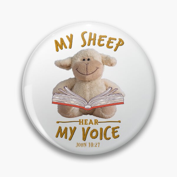 Item preview, My sheep hear My voice, and I know them, and they follow Me. John 10 Verse 27 | Christian Art | Gospel Typography | Ministry | Sermon  designed and sold by MJDezigns.