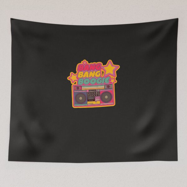 Item preview, Bang-Bang-Boogie.-Boom-Box.-Pop-Art-Stickers.-Hip-Hop designed and sold by AbigayHart.