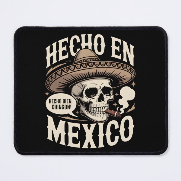 Item preview, Mexican Flag - Vintage Sombrero Skull designed and sold by AV.