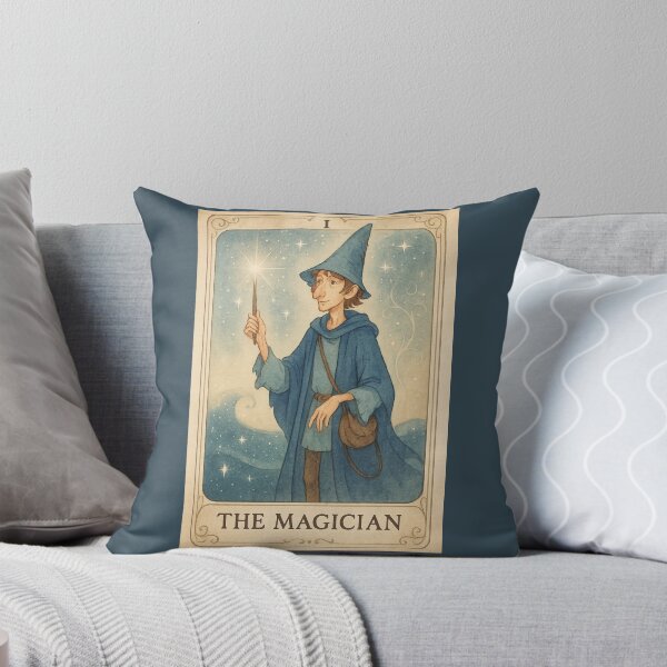 Item preview, Schmendrick the Magician – Ethereal Tarot Card | The Last Unicorn Fan Art designed and sold by Feral Confetti.