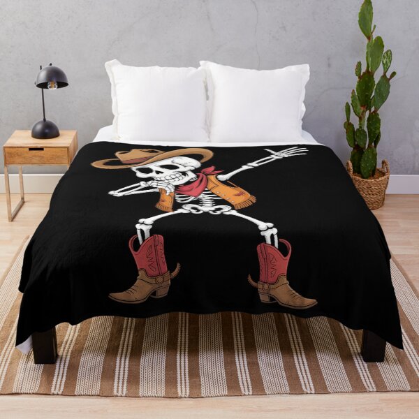 Item preview, Dabbing Skeleton Cowboy Halloween designed and sold by brynatshop.