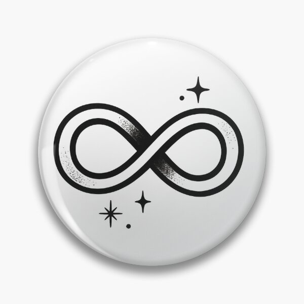Item preview, Sacred Infinity – Tattoo Flash  designed and sold by ClassroomInk.