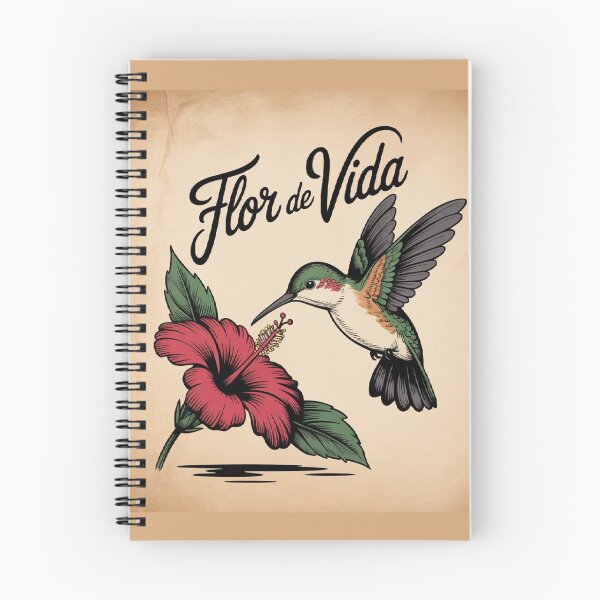 Item preview, Flor de Vida (Colibri) En Dibujo designed and sold by Sonrixsas.