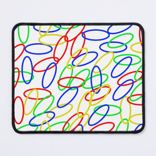 Item preview, ovals and ellipses, ellipses and ovals, white background designed and sold by mntimg.