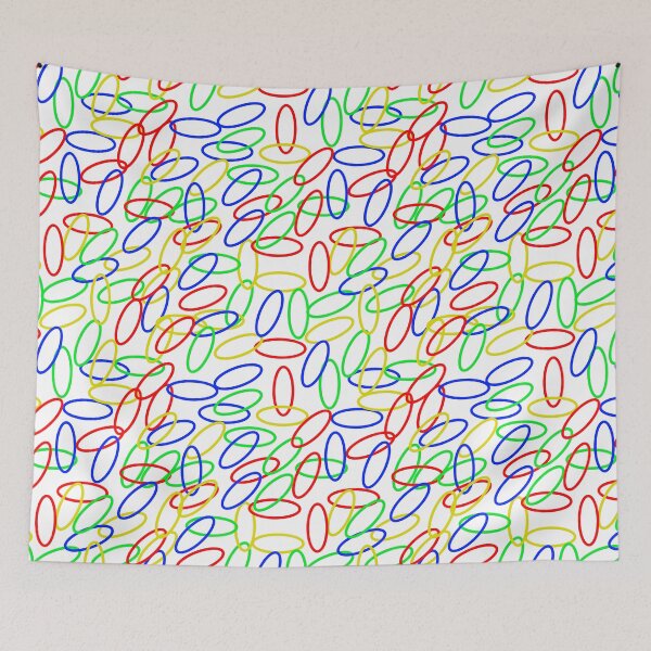 Item preview, ovals and ellipses, ellipses and ovals, white background designed and sold by mntimg.