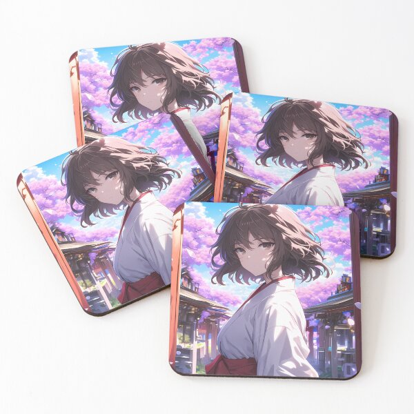 Item preview, Nishizumi Maho Anchovy Girls und Panzer Anime Kimono Cherry Blossom Whisper designed and sold by juniorcastros.