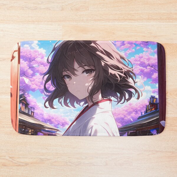 Item preview, Nishizumi Maho Anchovy Girls und Panzer Anime Kimono Cherry Blossom Whisper designed and sold by juniorcastros.
