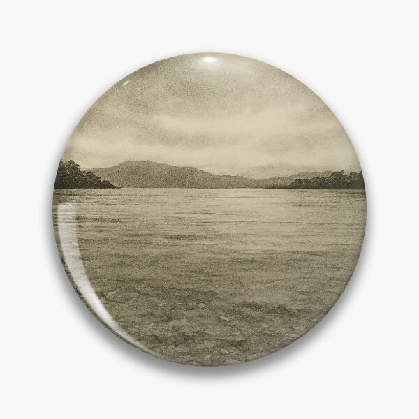 Item preview, Teds Beach - Lake Pedder - Ink designed and sold by Echoes To Earth.