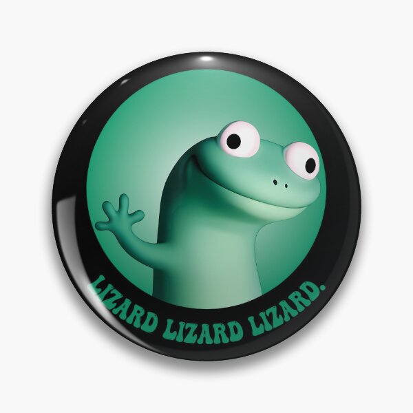 Item preview, Lizard Lizard Lizard – Funny Y2K Cartoon Gecko Meme Design designed and sold by DamianRoy88.