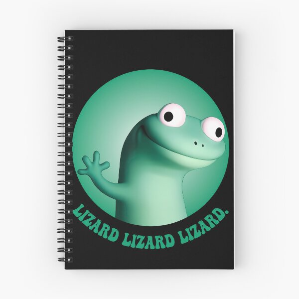 Item preview, Lizard Lizard Lizard – Funny Y2K Cartoon Gecko Meme Design designed and sold by DamianRoy88.