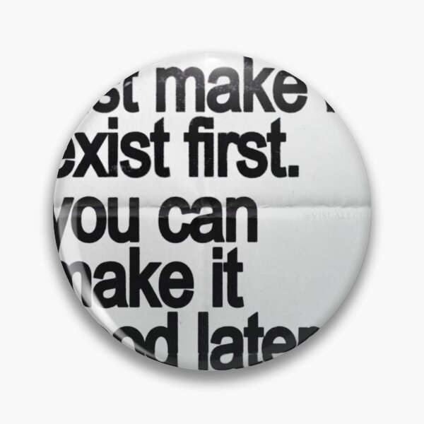 Item preview, Just Make It First – Motivational Quote Design for Creatives & Go-Getters designed and sold by archangel888.