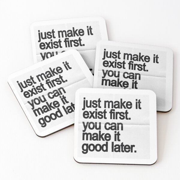 Item preview, Just Make It First – Motivational Quote Design for Creatives & Go-Getters designed and sold by archangel888.