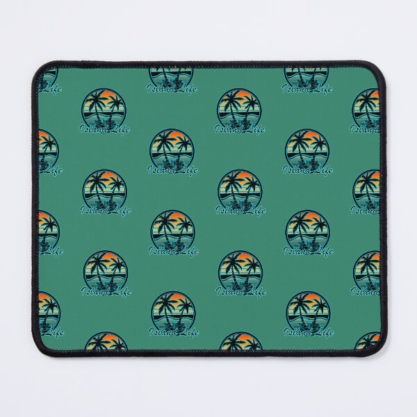 Item preview, Island Life with Palms and Sunset designed and sold by joztees.