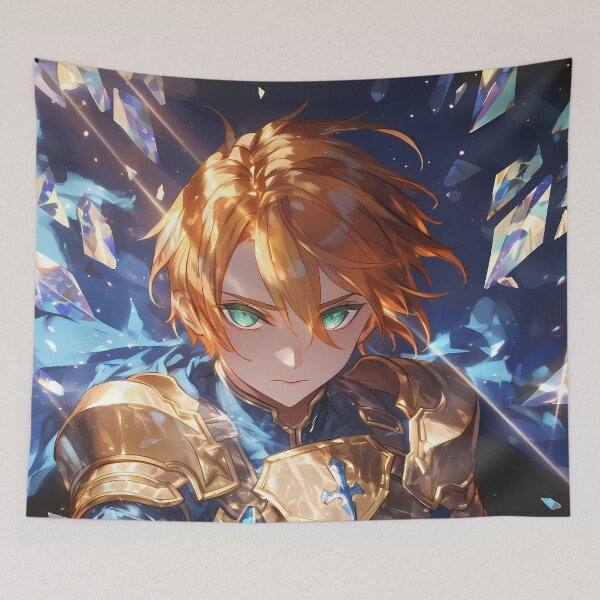 Aperçu de l'œuvre Eugeo Sword Art Online Anime Crystal Knight Valor créée et vendue par juniorcastros.