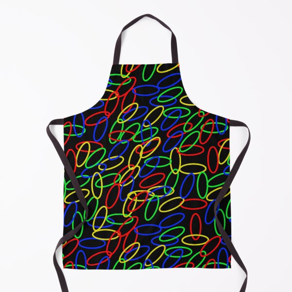 Item preview, ovals and ellipses, ellipses and ovals, black background designed and sold by mntimg.