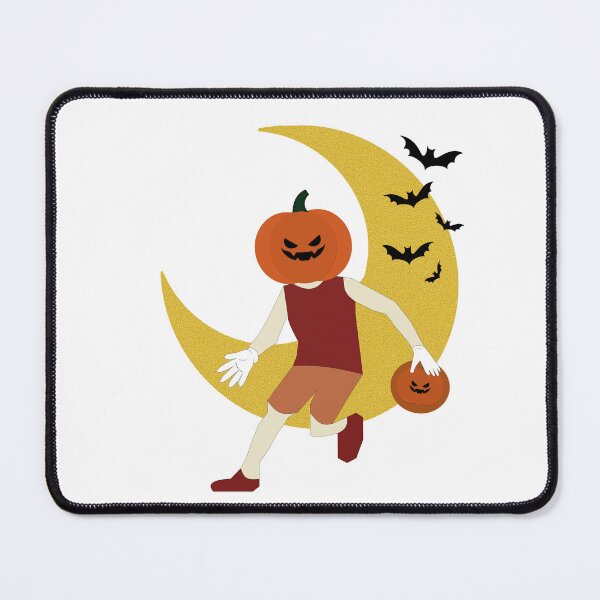 Item preview, Halloween Pumpkin Basketball Hoop or Treat designed and sold by Thunderfjord.