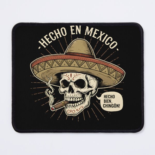 Item preview, Mexican Flag - Vintage Sombrero Skull designed and sold by AV.