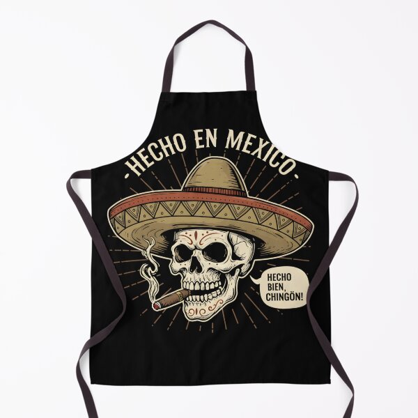 Item preview, Mexican Flag - Vintage Sombrero Skull designed and sold by AV.