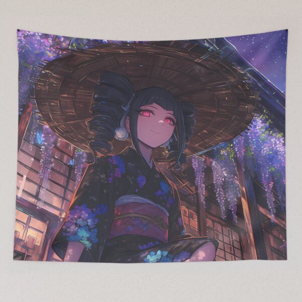 Item preview, Celestia Ludenberg Danganronpa Anime Wisteria Lantern Elegance designed and sold by juniorcastros.