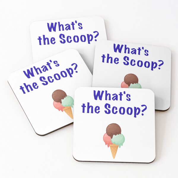 Item preview, What's the scoop designed and sold by FriedyArt.