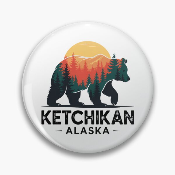 Item preview, Ketchikan Alaska Grizzly Bear Nature designed and sold by brynatshop.