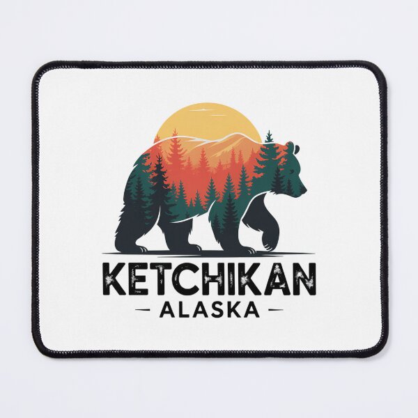 Item preview, Ketchikan Alaska Grizzly Bear Nature designed and sold by brynatshop.