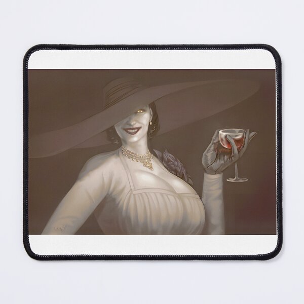 Item preview, Lady Dimitrescu - Tall Vampire Countess with Wine designed and sold by ErichThiel.