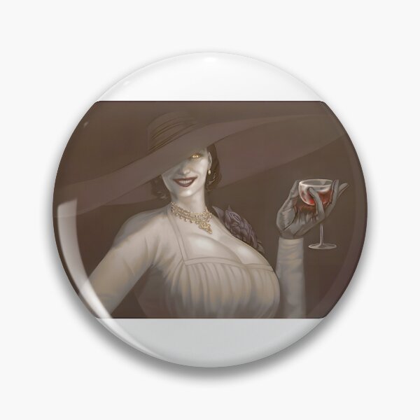 Item preview, Lady Dimitrescu - Tall Vampire Countess with Wine designed and sold by ErichThiel.