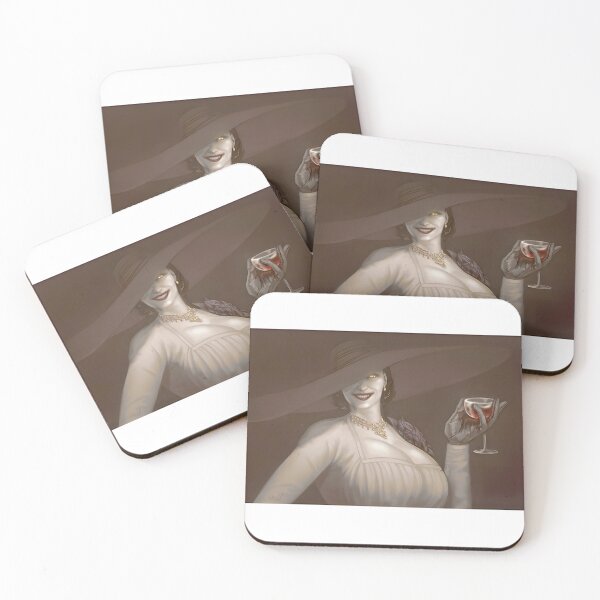 Item preview, Lady Dimitrescu - Tall Vampire Countess with Wine designed and sold by ErichThiel.