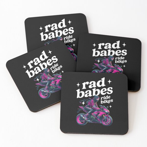 Item preview, Rad Babes Ride Bikes - Motorcycle - Street Bike designed and sold by RaceDayRags.